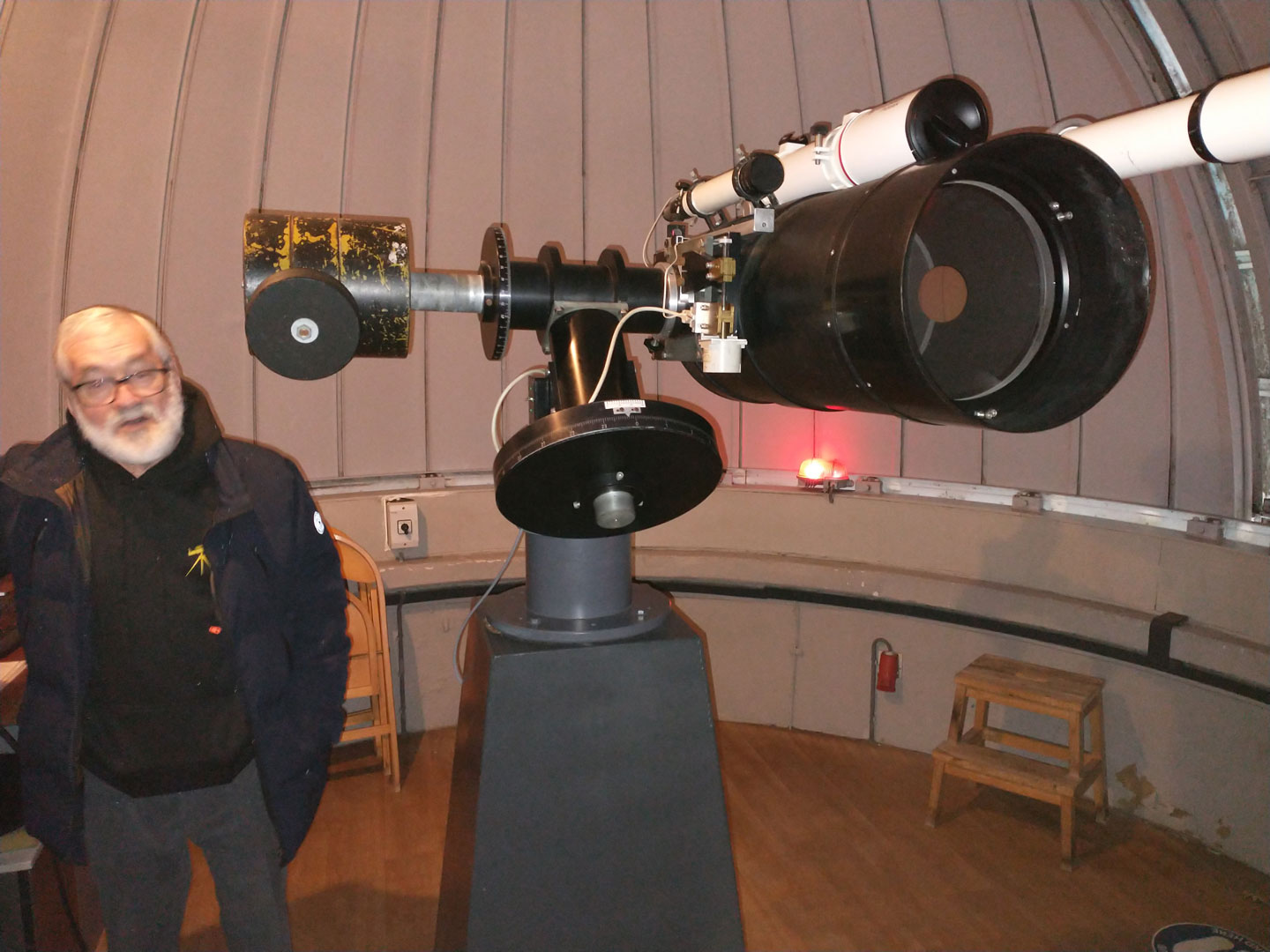 De grote Maksutov, gered door het opknappen door Jac.