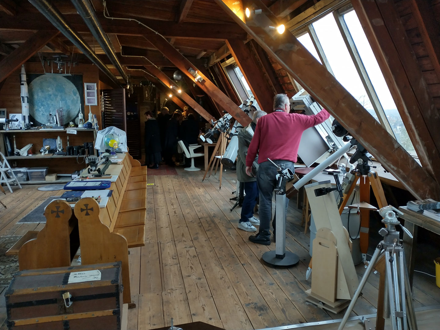 Kijkers voor het uitzoeken.